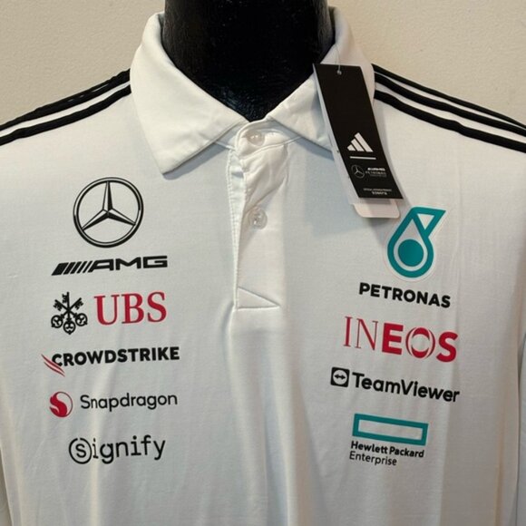 Formula 1 Jersey Mercedes Benz AMG , Unisex - Picture 10 of 16